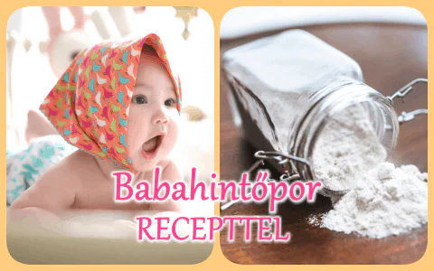 Természetes babahintőpor készítése, házilag