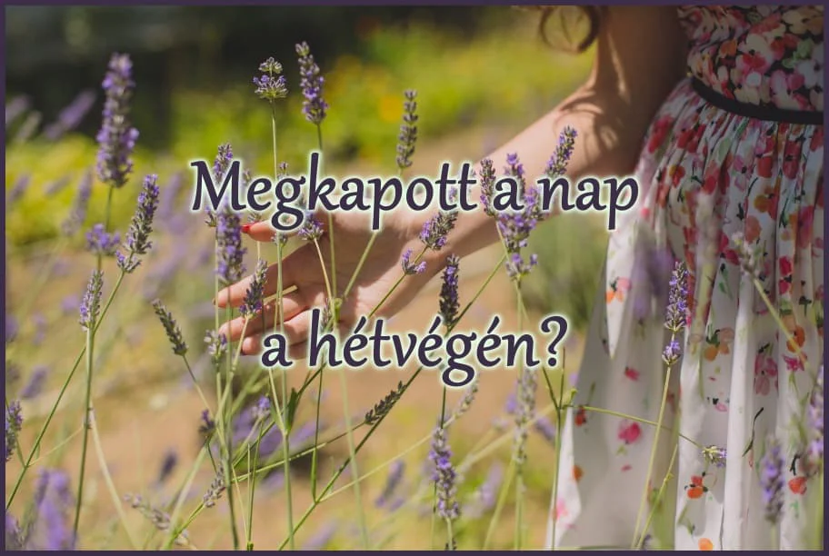 Napégésre levendulavizet!
